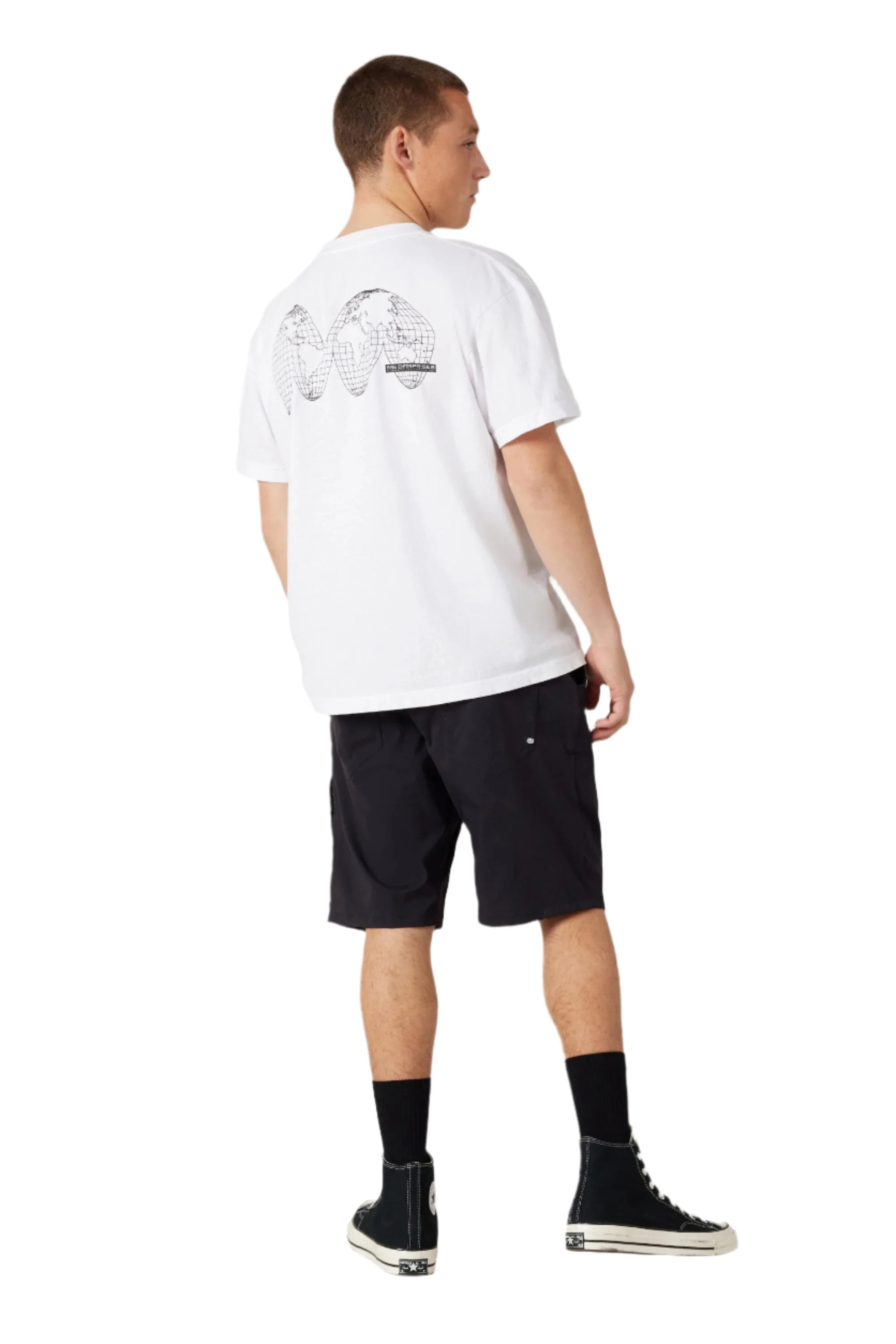 686 Everywhere Relaxed Fit Hybrid Shorts Black - Image 4