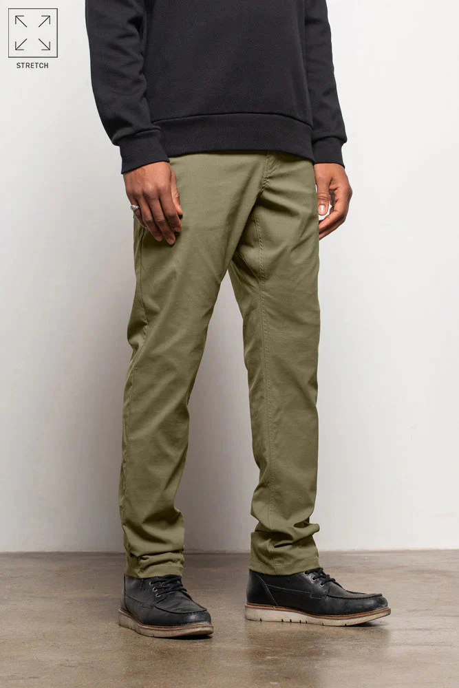 686 Everywhere Slim Fit Pant Dusty Fatigue - Image 3