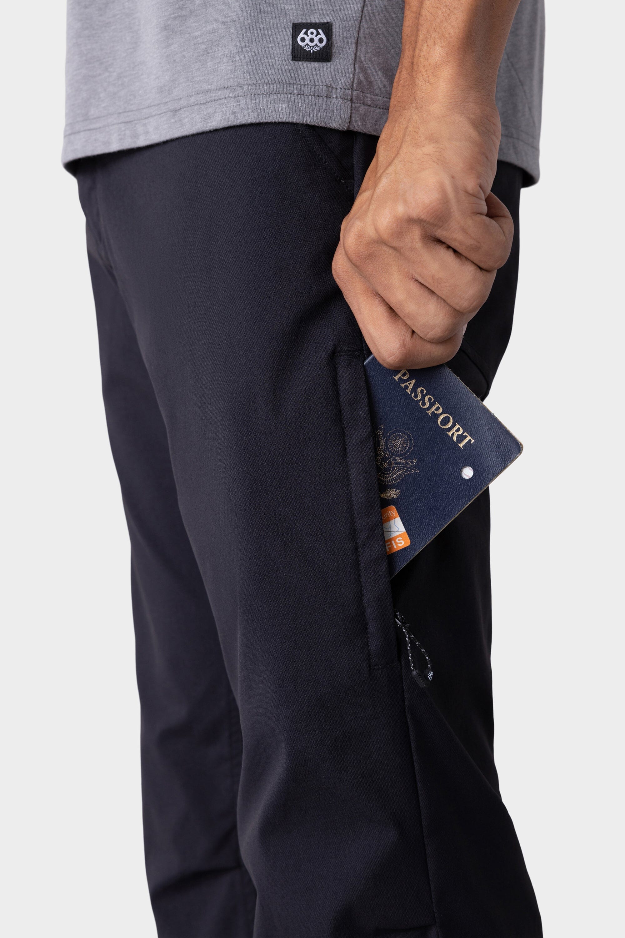686 Everywhere Slim Fit Pant Midnight Navy - Image 5