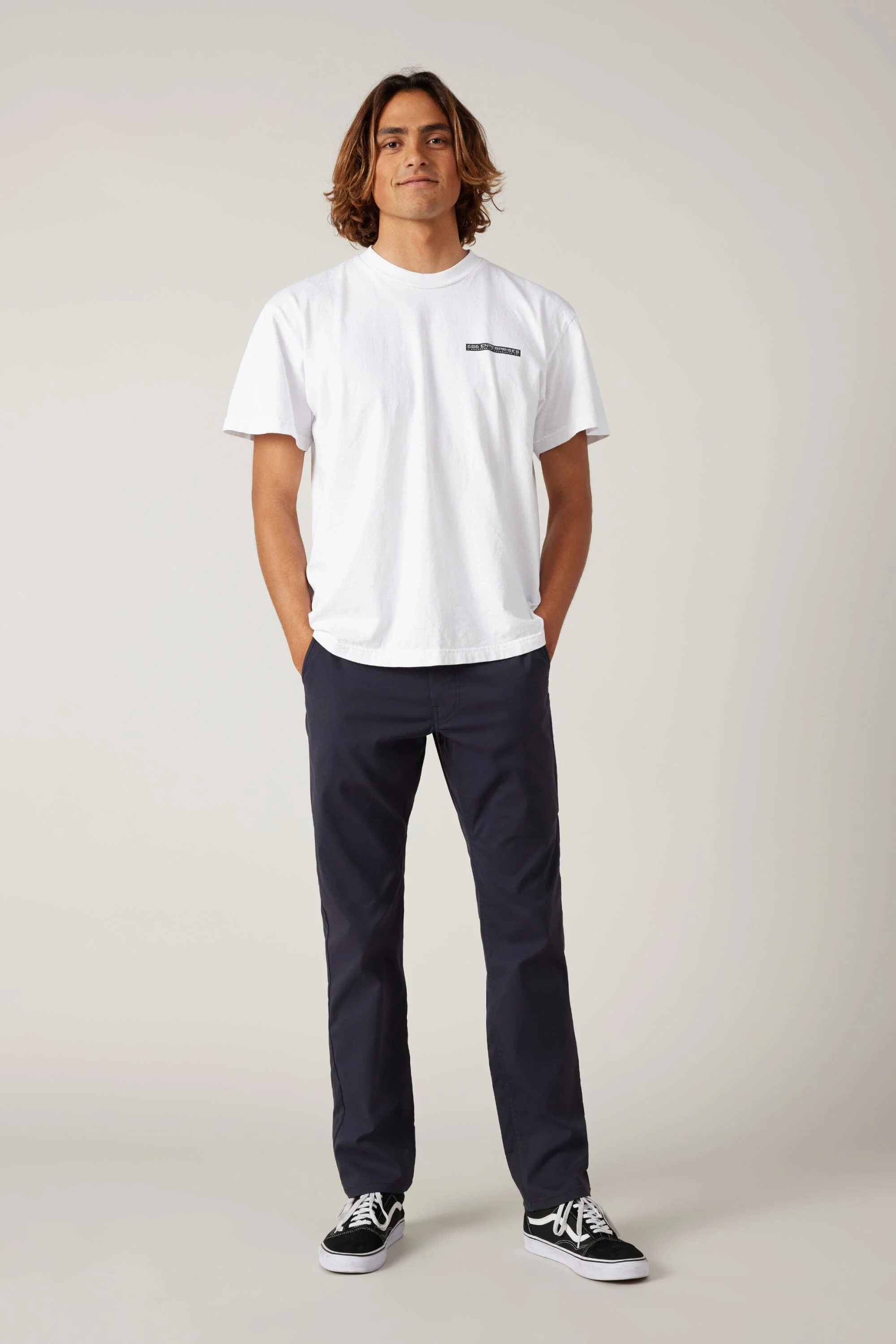 686 Everywhere Slim Fit Pant Midnight Navy - Image 6