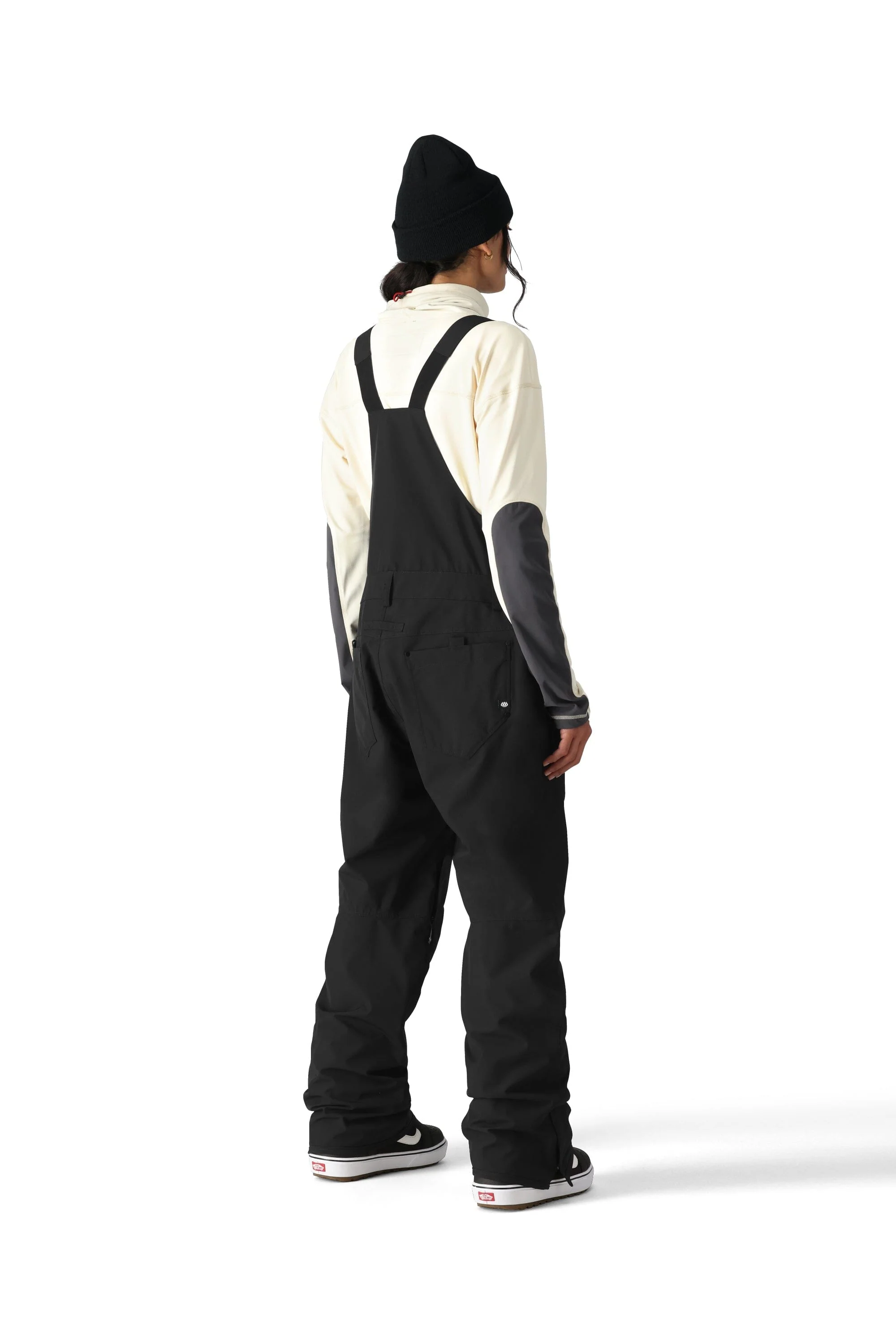 686 Women's Black Magic 20K Bib Snowboard Pants Black 2026 - Image 3