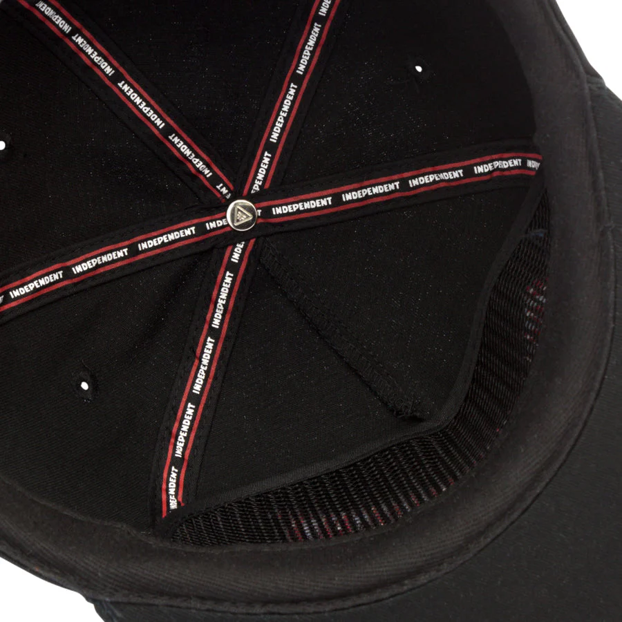 INDEPENDENT Spanning Snapback Hat Black - Image 4