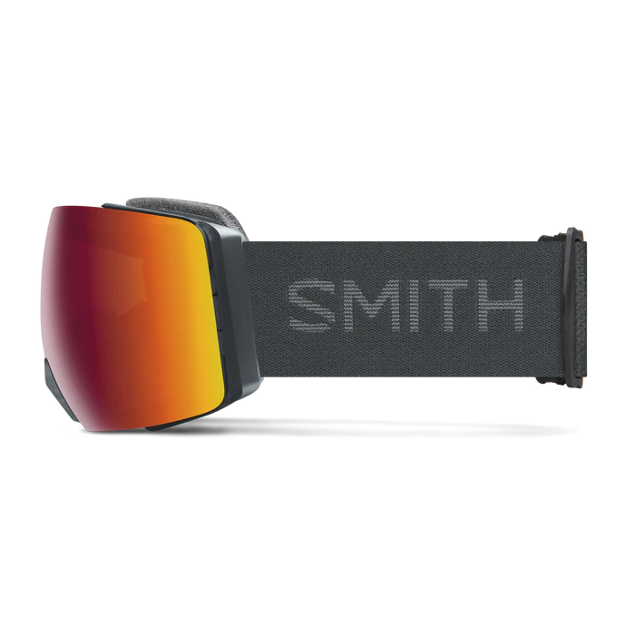 SMITH I/O MAG XL Slate - ChomaPop Everyday Red Mirror + ChromaPop Storm Blue Flash Snow Goggle - Image 4
