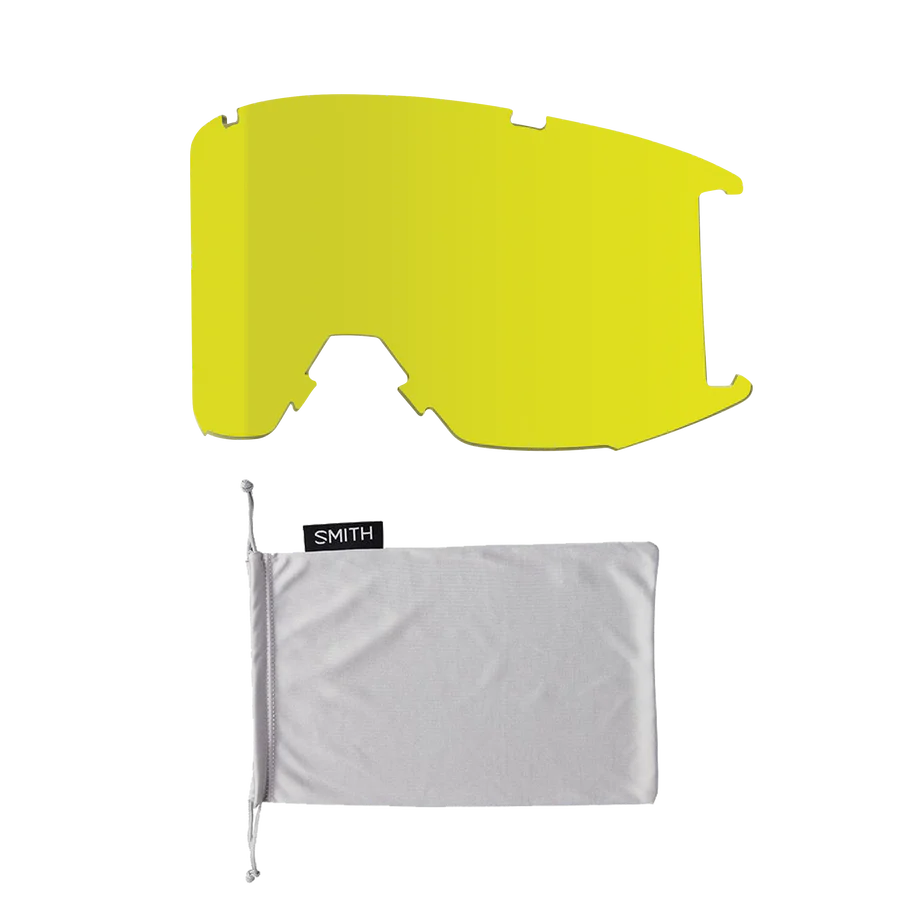 SMITH Squad Black - ChromaPop Sun Green Mirror + Yellow Snow Goggle - Image 3