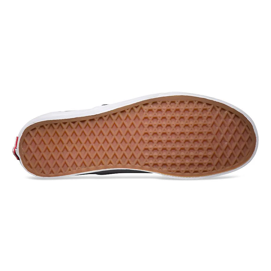 VANS Checkerboard Classic Slip-On Shoes Black/White - Image 5