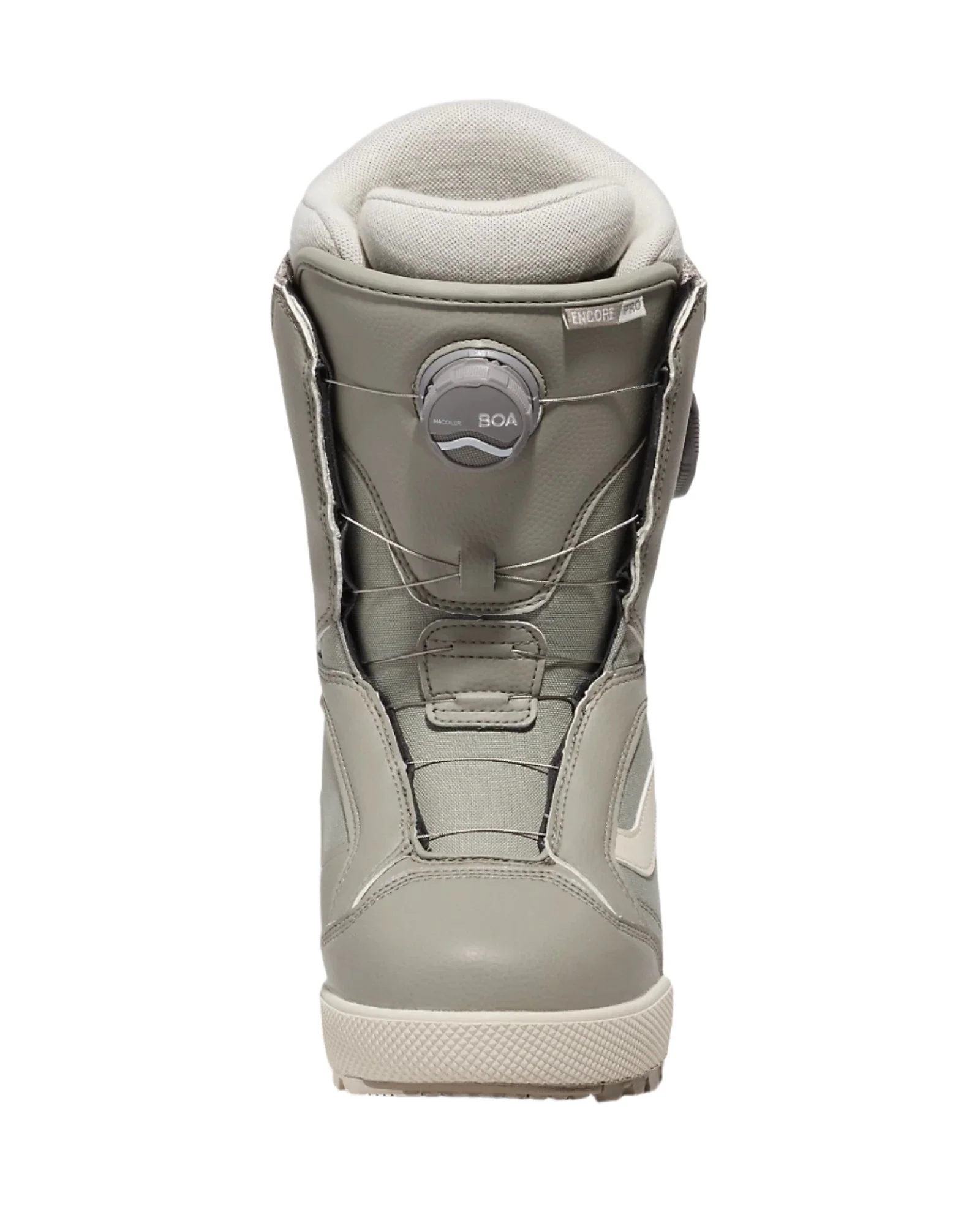 VANS Women's Encore Pro Snowboard Boots Khaki/White 2025 - Image 3