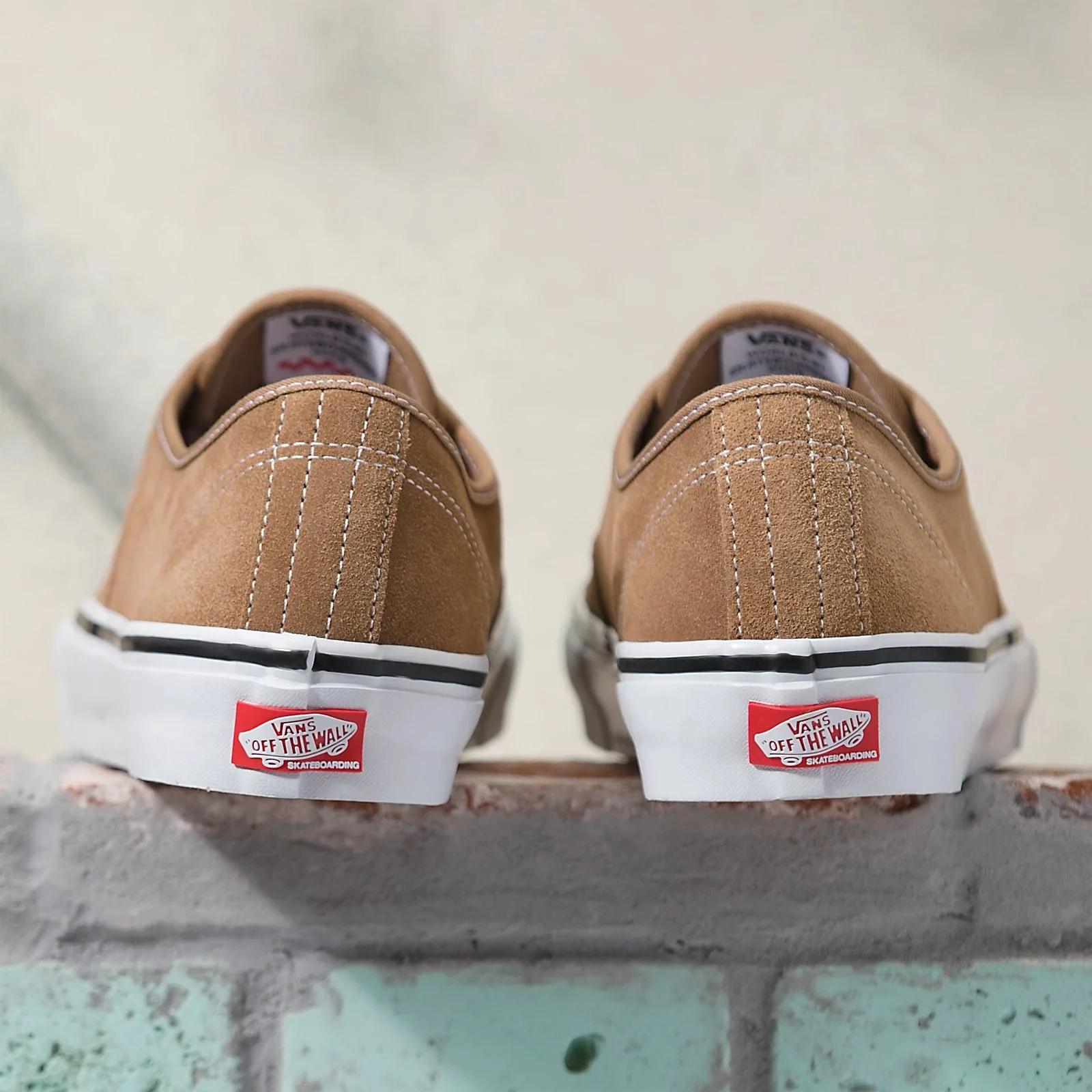 VANS Women's Suede Skate Authentic Shoes Tobacco - Image 3