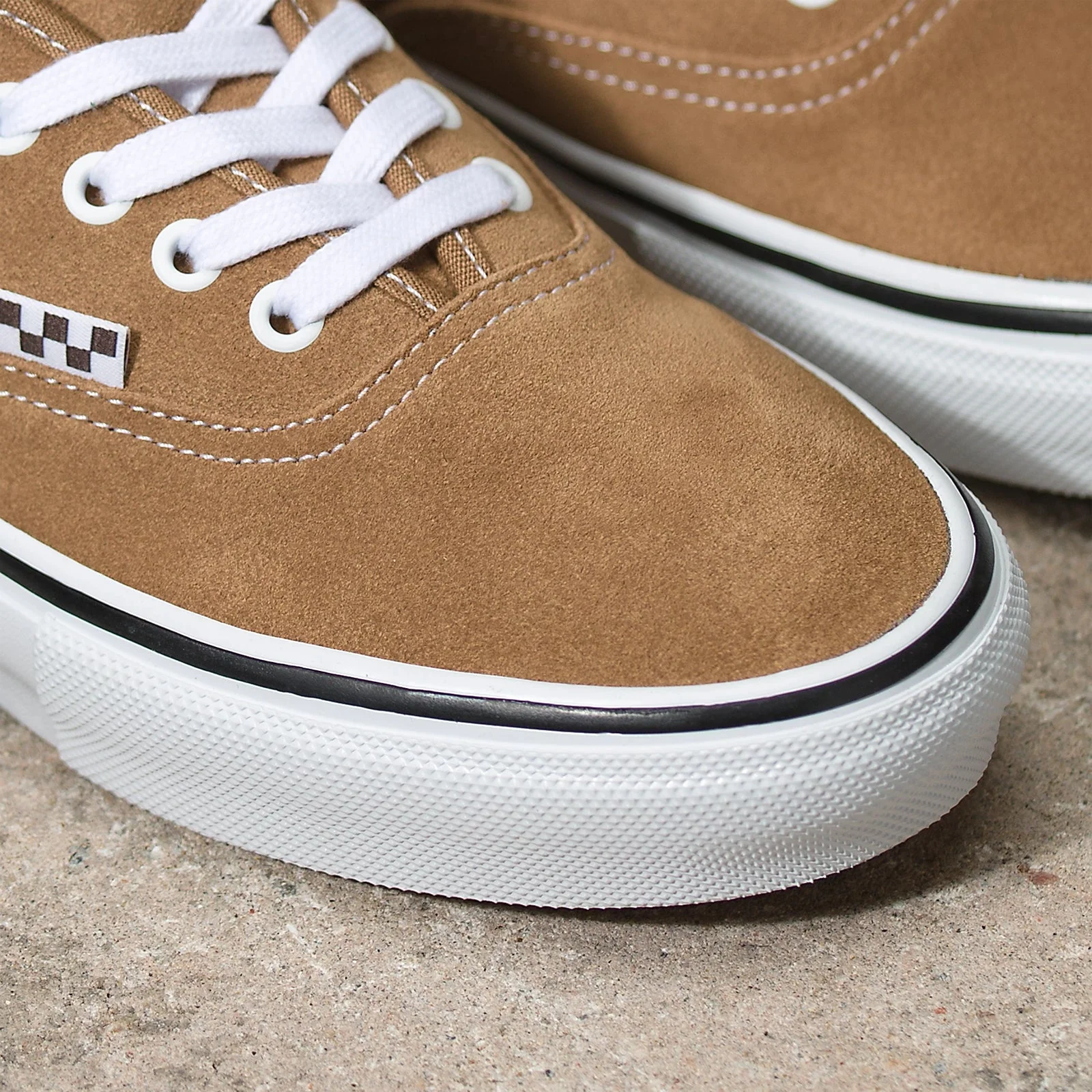 VANS Women's Suede Skate Authentic Shoes Tobacco - Image 4
