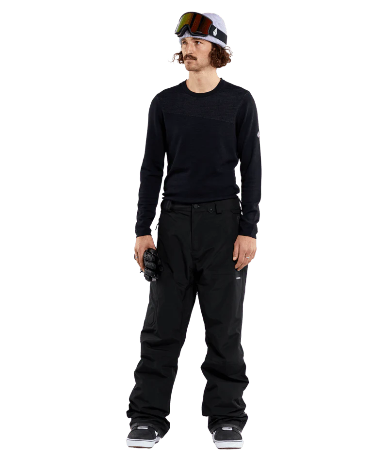 VOLCOM L GORE-TEX Snowboard Pants Black 2025 - Image 3