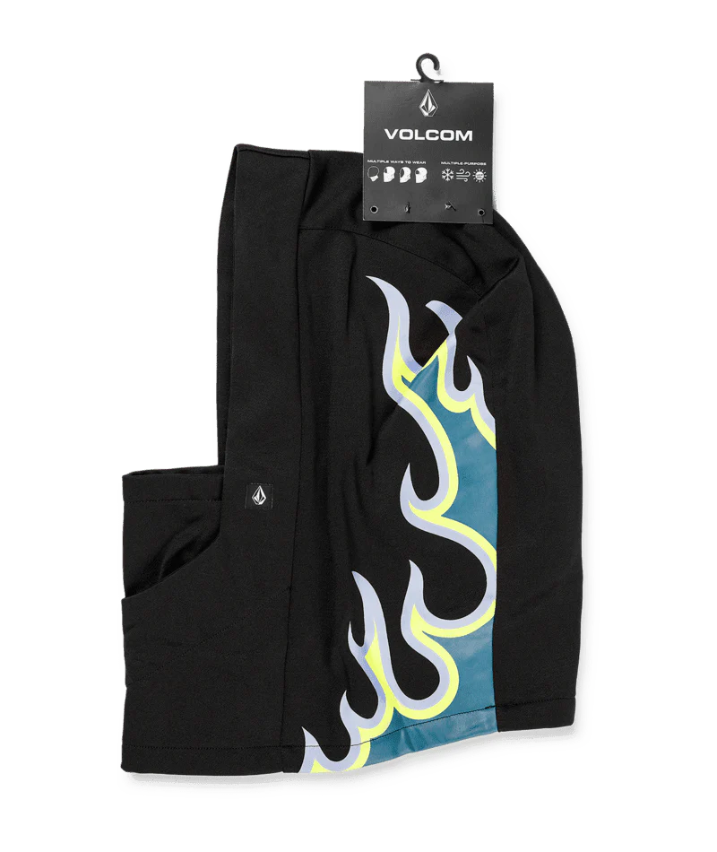 VOLCOM Youth Hydro Fleece Hood Thingy Black - Image 4